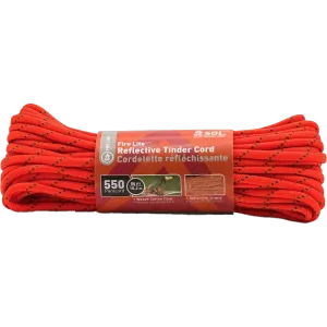 550 Reflective Tinder Cord - 50ft