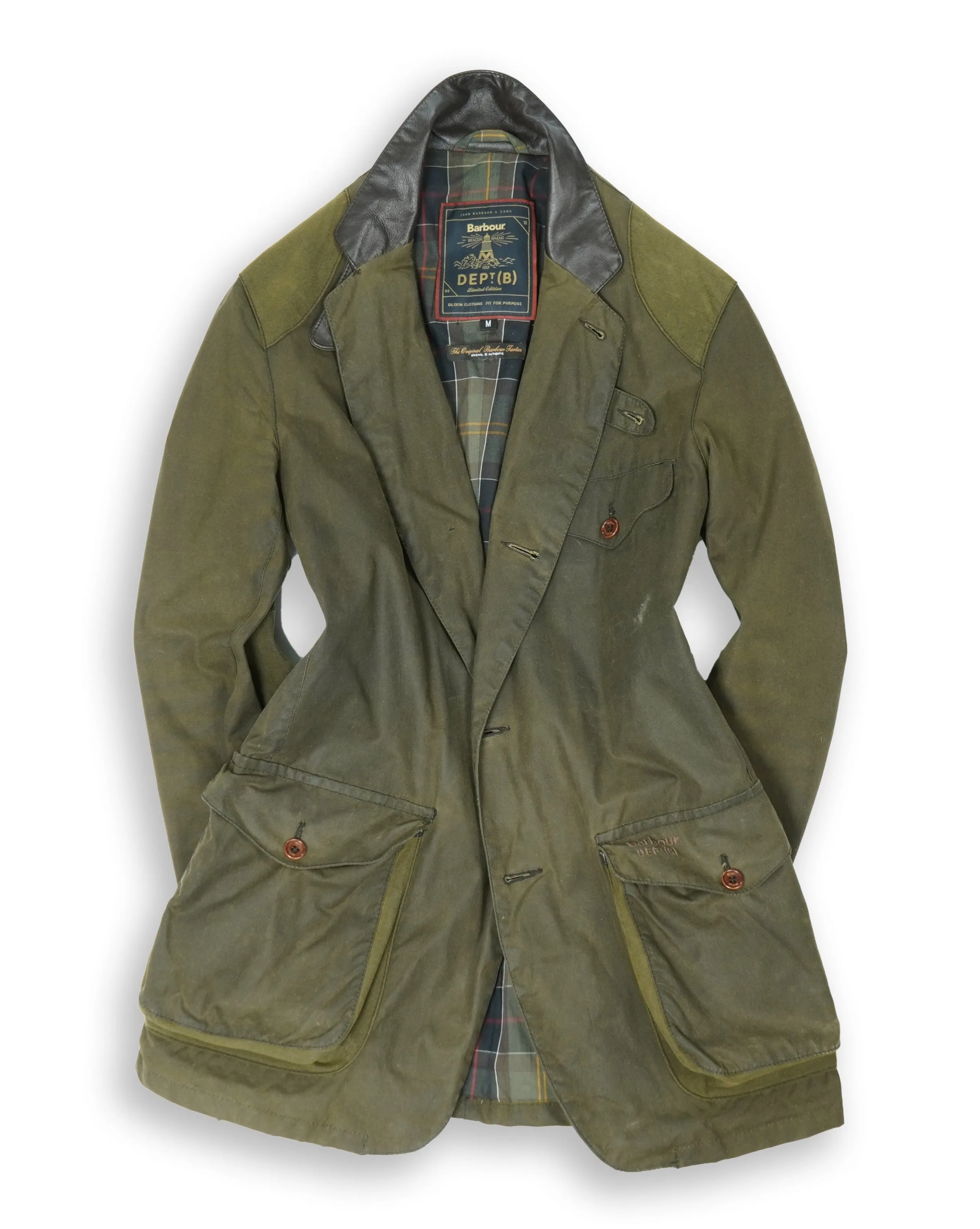 Barbour - Bond Olive Beacon Sports Jacket M