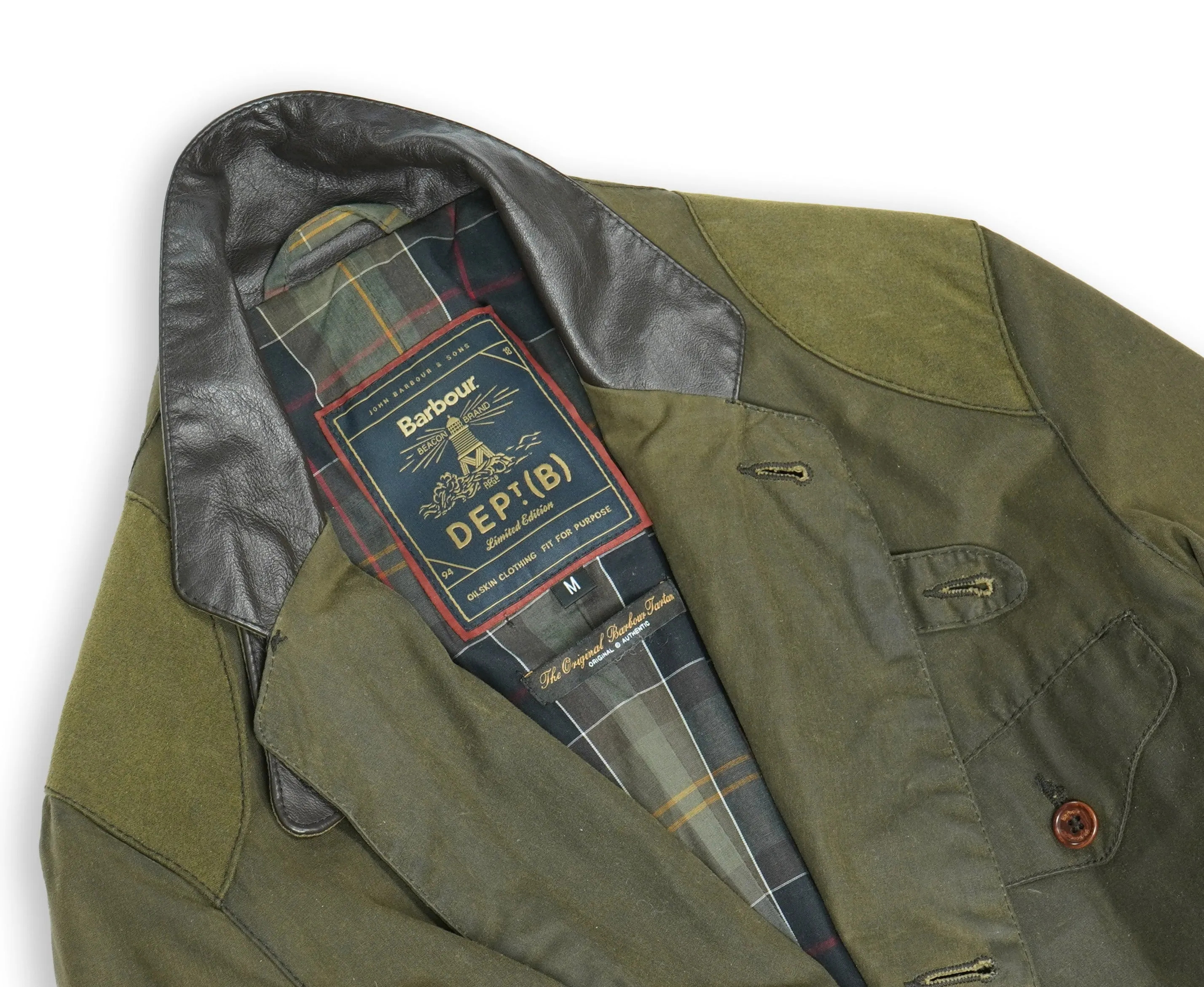 Barbour - Bond Olive Beacon Sports Jacket M