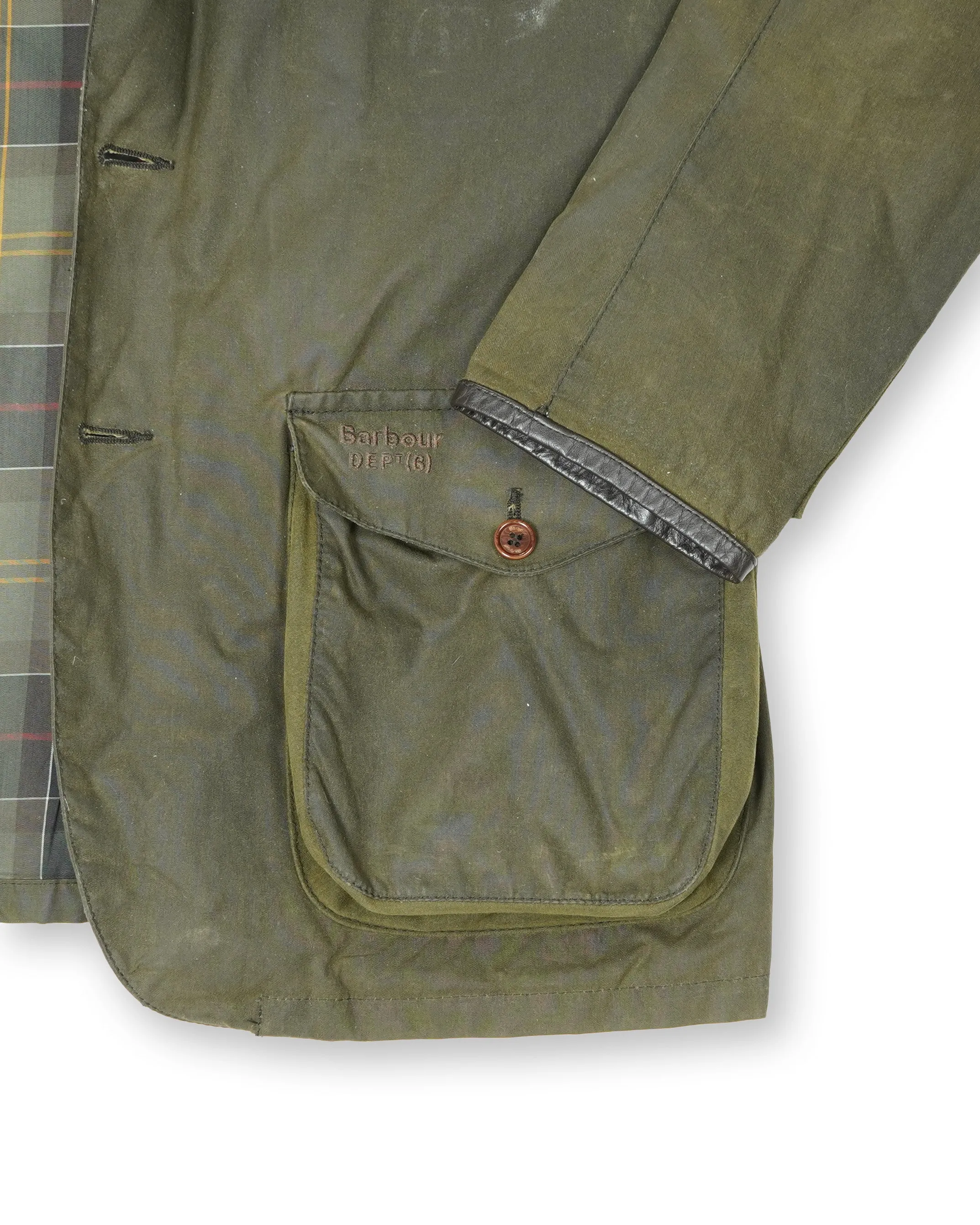 Barbour - Bond Olive Beacon Sports Jacket M