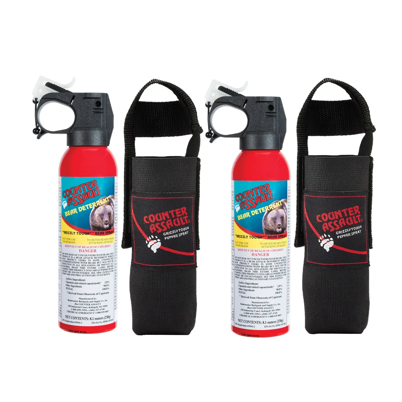 Counter Assault Twin Value Pack Bear Spray