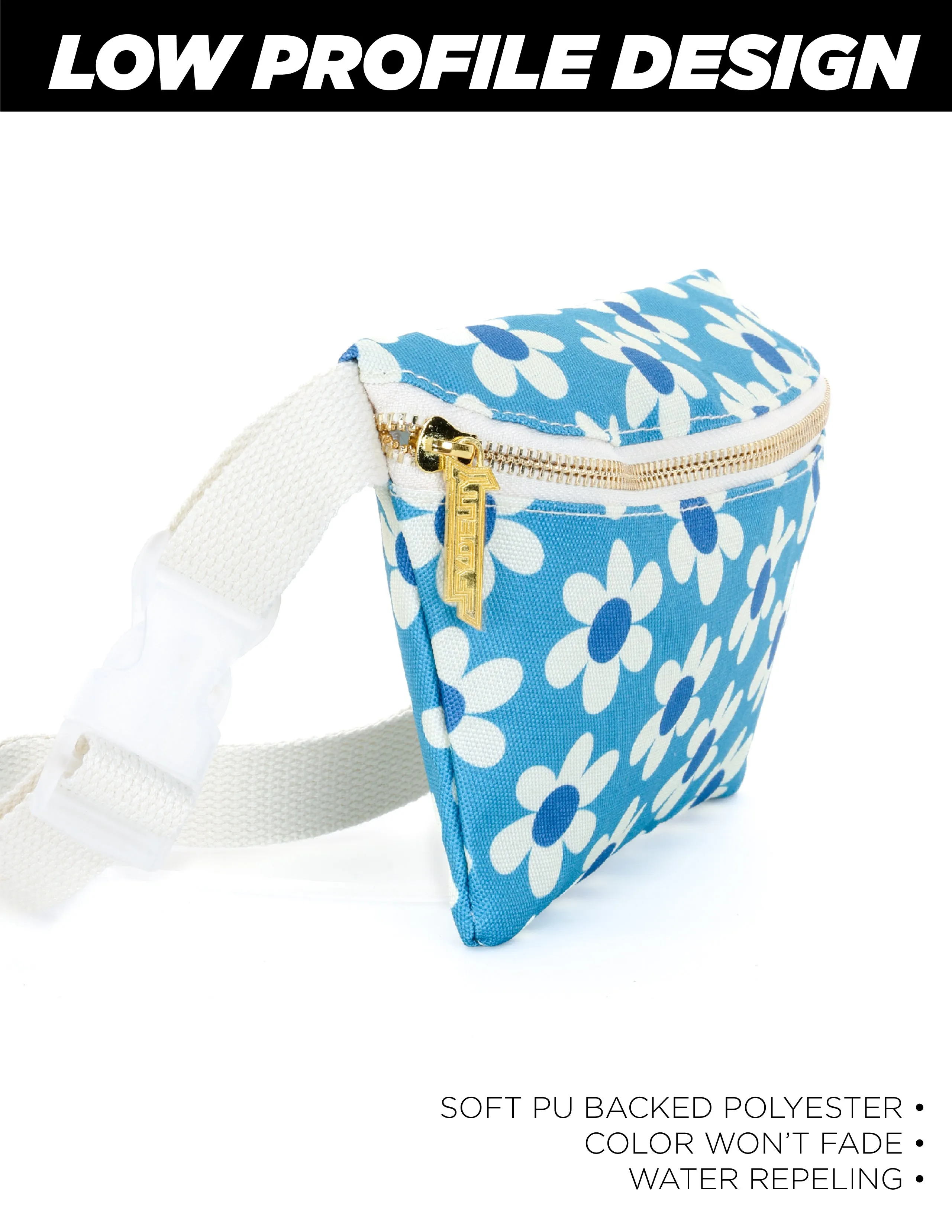 Fanny Pack | Slim | Recycled RPET | Daisy Blue