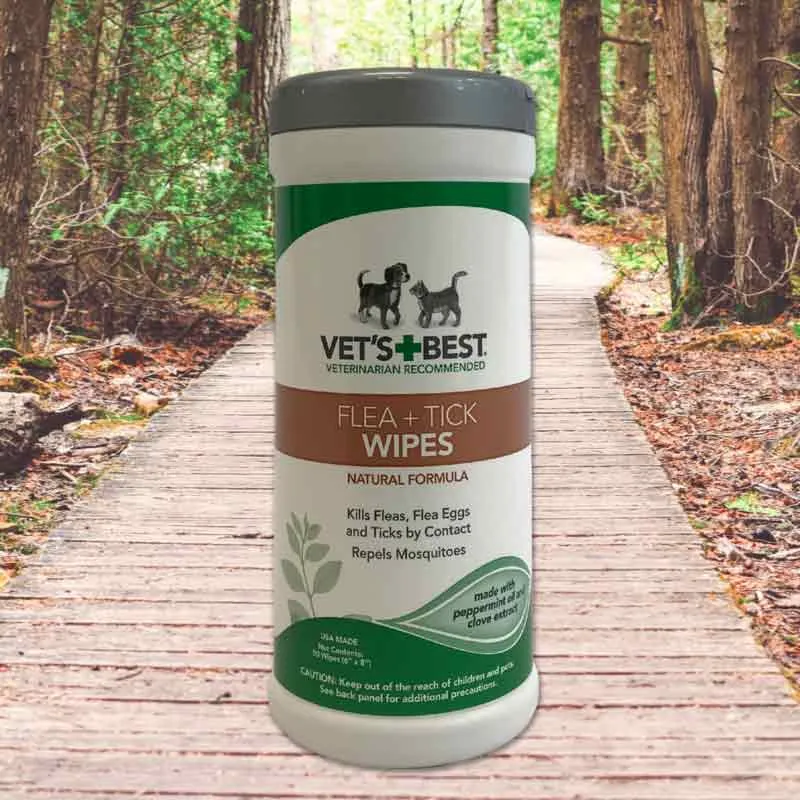 Flea   Tick Wipes from Vet's Best