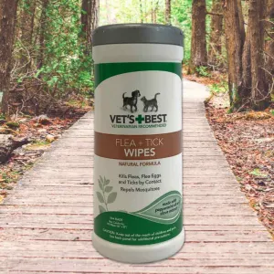 Flea   Tick Wipes from Vet's Best